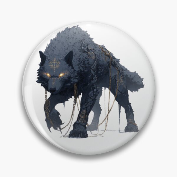 Item preview, Fenrir — The Monstrous Wolf of Norse Mythology designed and sold by AlexLineArt.