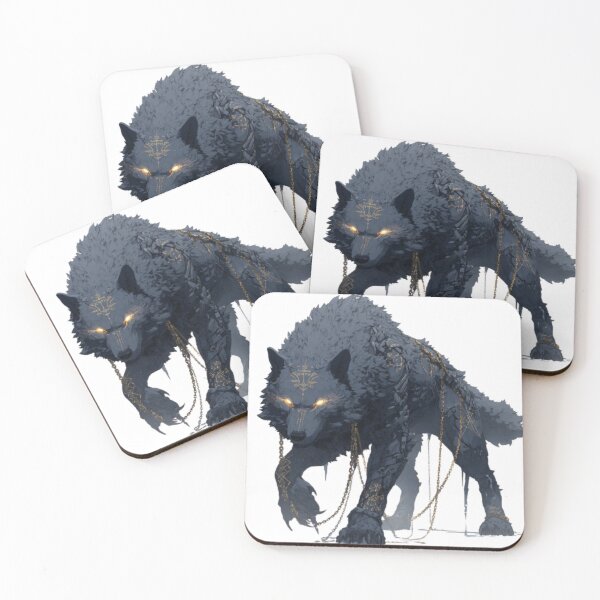Item preview, Fenrir — The Monstrous Wolf of Norse Mythology designed and sold by AlexLineArt.