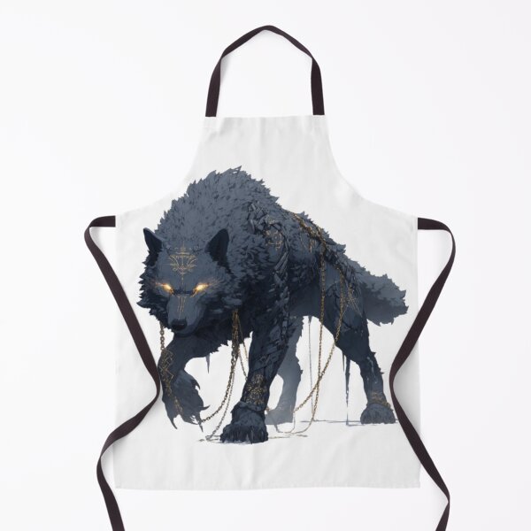 Item preview, Fenrir — The Monstrous Wolf of Norse Mythology designed and sold by AlexLineArt.