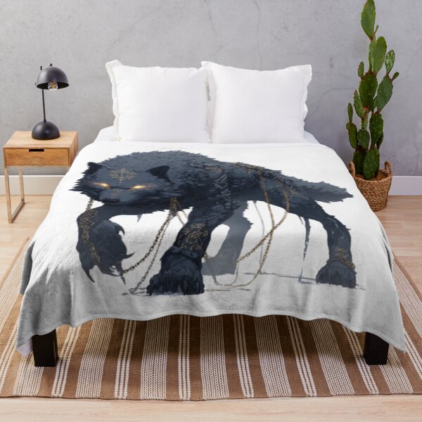 Item preview, Fenrir — The Monstrous Wolf of Norse Mythology designed and sold by AlexLineArt.