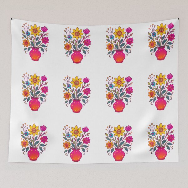 Item preview, Peculiar Petals Vase designed and sold by WhimJolly.