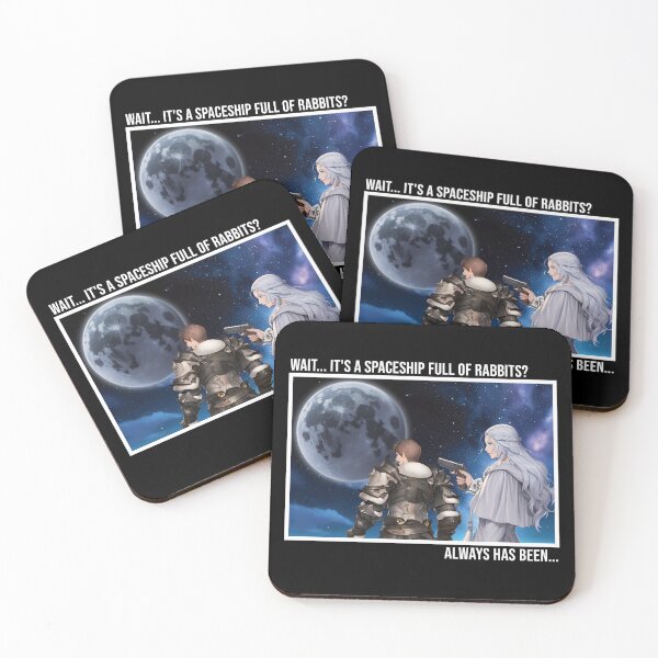 Item preview, Final Fantasy XIV - The Moon Always Has Been Meme designed and sold by nyanjutsu.
