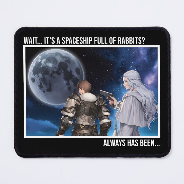 Item preview, Final Fantasy XIV - The Moon Always Has Been Meme designed and sold by nyanjutsu.