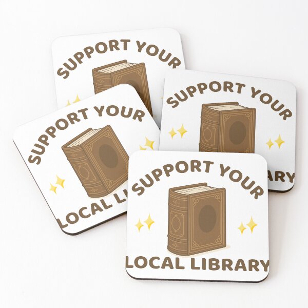 Item preview, Support Your Local Library designed and sold by SnorkleSupply.