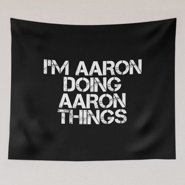 Item preview, I'M AARON DOING AARON THINGS 	 Funny Christmas 	 Idea	 designed and sold by agbomblouetl.