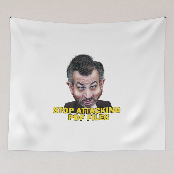 Item preview, Ted Crus - Stop attacking PDF files and my Pedo friends Jeffrey Epstein deserves better  designed and sold by RuRebels.