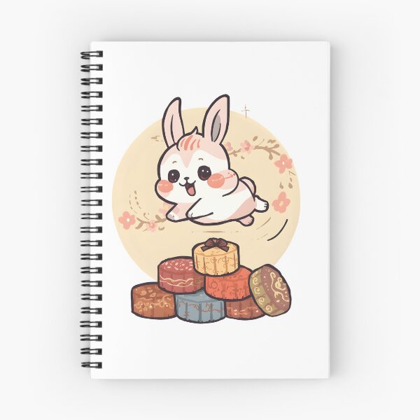 Item preview, Kawaii Rabbit  – Jumping  designed and sold by Affiliora.