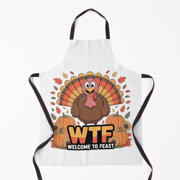 Item preview, WTF Thanksgiving Tee – Funny Turkey Shirt for Fall Family Feast designed and sold by Zyorakhi Fashion.