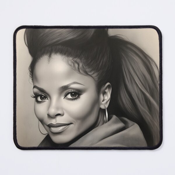 Item preview, Janet Jackson designed and sold by WorldofCharcoal.