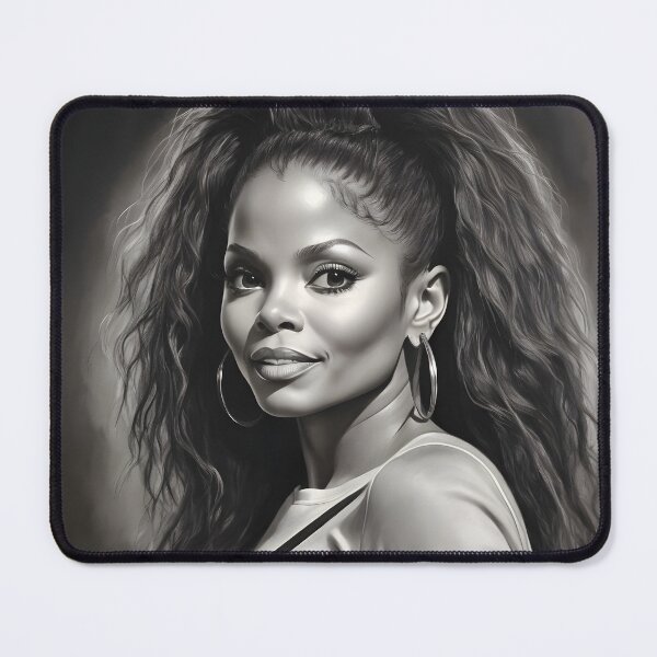 Item preview, Janet Jackson designed and sold by WorldofCharcoal.