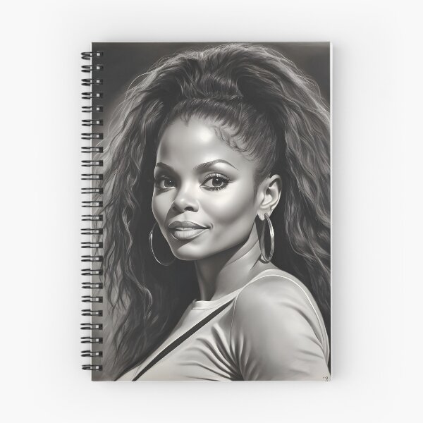 Item preview, Janet Jackson designed and sold by WorldofCharcoal.