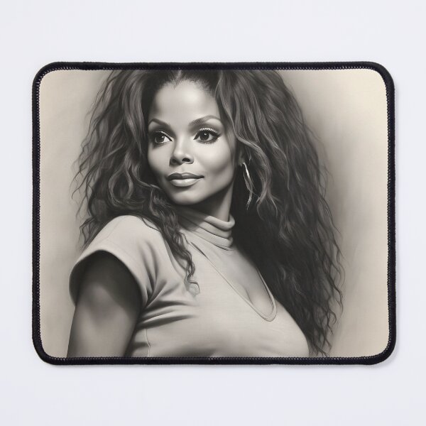 Item preview, Janet Jackson designed and sold by WorldofCharcoal.