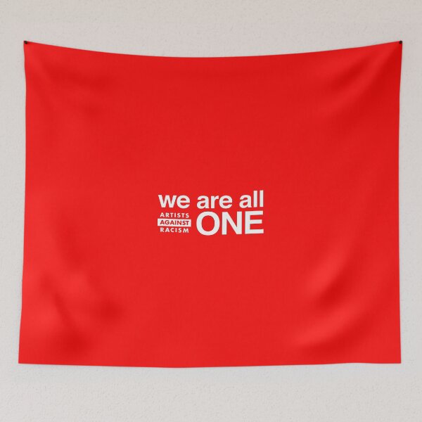 Item preview, We are all one - Red designed and sold by Artists Against Racism.