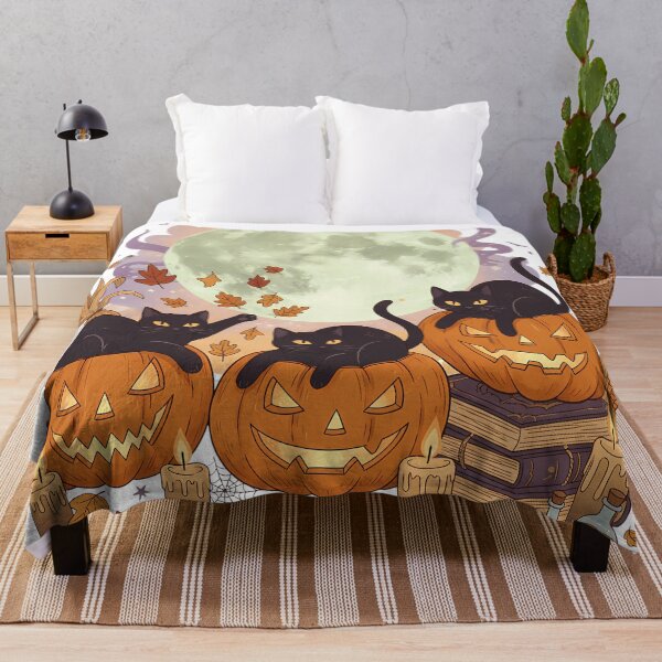 Item preview, Black Cats Halloween Pumpkin Stack designed and sold by Drip stamp.