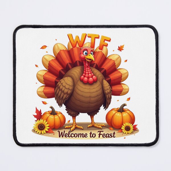 Item preview, WTF Thanksgiving Tee – Funny Turkey Shirt for Fall Family Fun designed and sold by Zyorakhi Fashion.