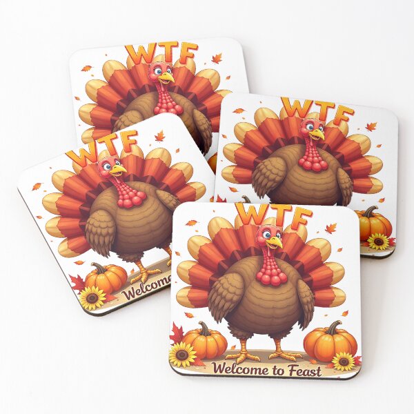 Item preview, WTF Thanksgiving Tee – Funny Turkey Shirt for Fall Family Fun designed and sold by Zyorakhi Fashion.