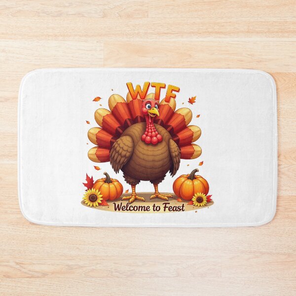Item preview, WTF Thanksgiving Tee – Funny Turkey Shirt for Fall Family Fun designed and sold by Zyorakhi Fashion.