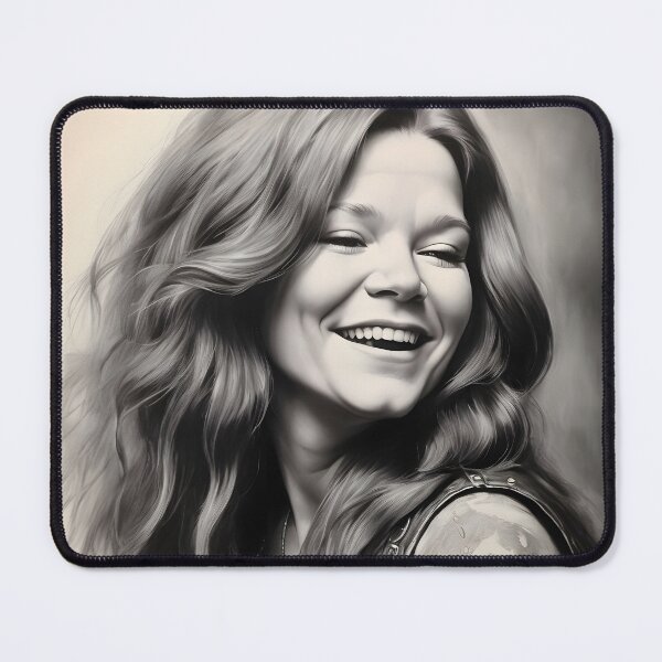Item preview, Janis Joplin designed and sold by WorldofCharcoal.