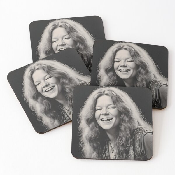 Item preview, Janis Joplin designed and sold by WorldofCharcoal.
