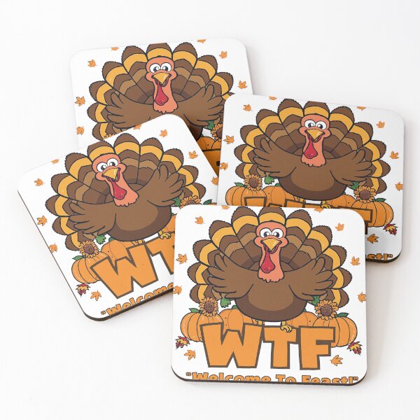 Item preview, WTF Thanksgiving Tee – Funny Turkey Shirt for Fall Feast Fun designed and sold by Zyorakhi Fashion.