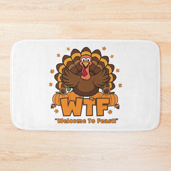 Item preview, WTF Thanksgiving Tee – Funny Turkey Shirt for Fall Feast Fun designed and sold by Zyorakhi Fashion.