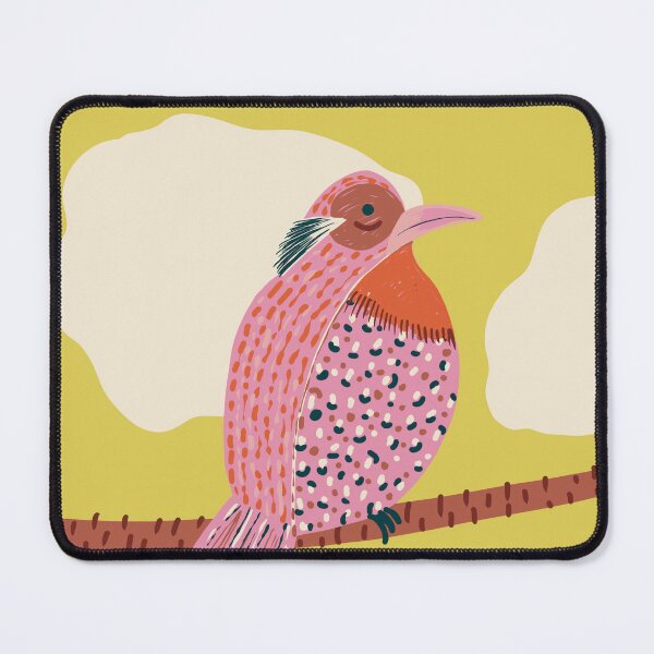 Item preview, Greating pink bird card designed and sold by Adriana Bracho.