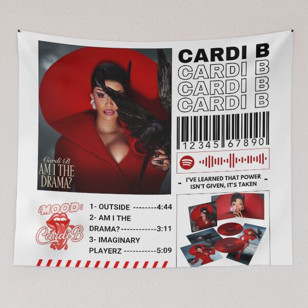 Item preview, Cardi B Am I The Drama? designed and sold by NF Designs Studio DTF.