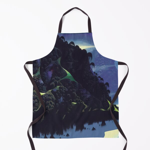 Item preview, Blue Coastline By Eyvind Earle designed and sold by Postarpindesign.