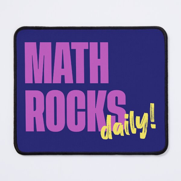 Item preview, Math Rocks Daily! designed and sold by José Ricardo.