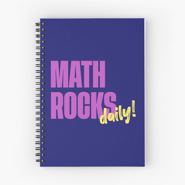 Item preview, Math Rocks Daily! designed and sold by José Ricardo.