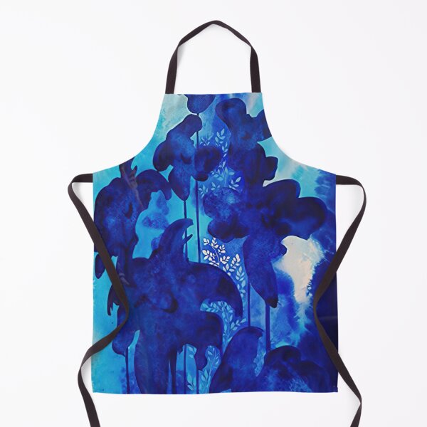 Item preview, Blue Floral By Eyvind Earle designed and sold by Postarpindesign.