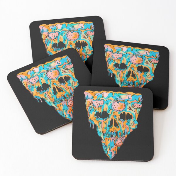 Item preview, Trippy Vibrant Zombie Pizza 2 designed and sold by Lucidesigns.