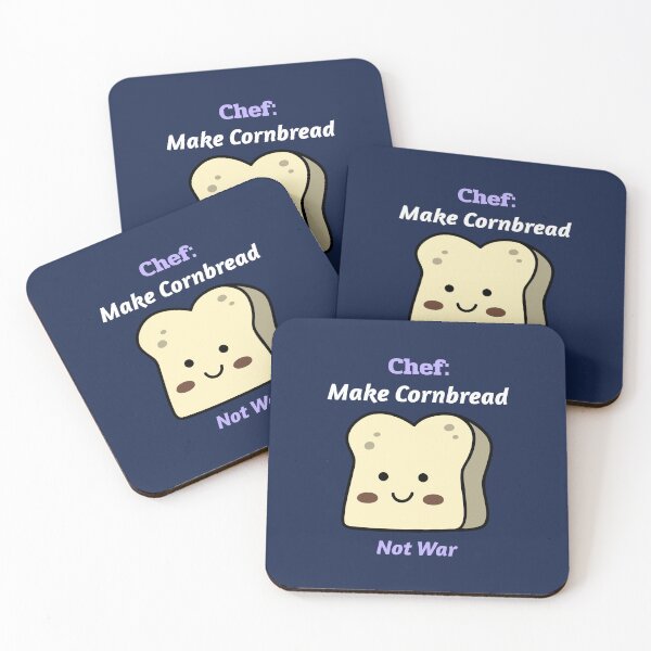 Item preview, Chef: Make Cornbread, Not War - professional chef  designed and sold by TaurusC95.