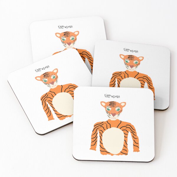 Item preview, Tigerwoman wild power designed and sold by Beautiful art store.