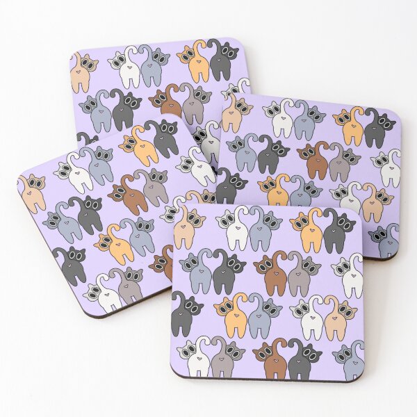 Item preview, Funny Cat Butt Cartoon designed and sold by SpicyDesigns-AU.
