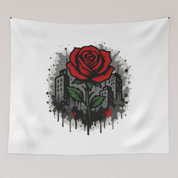 Item preview, Urban Rose – Beauty in the Concrete Jungle designed and sold by PastimeMastery.
