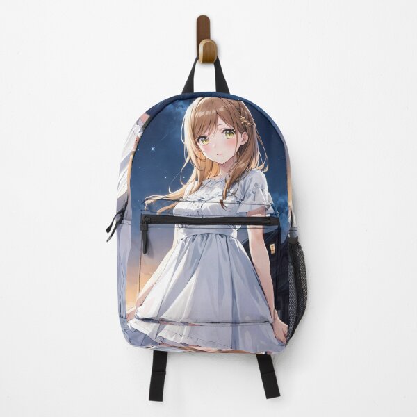 Item preview, Akane Kinoshita Night Sky Dress Love Story Yamada Lv999 Anime Girl Waifu designed and sold by Raslbazola.