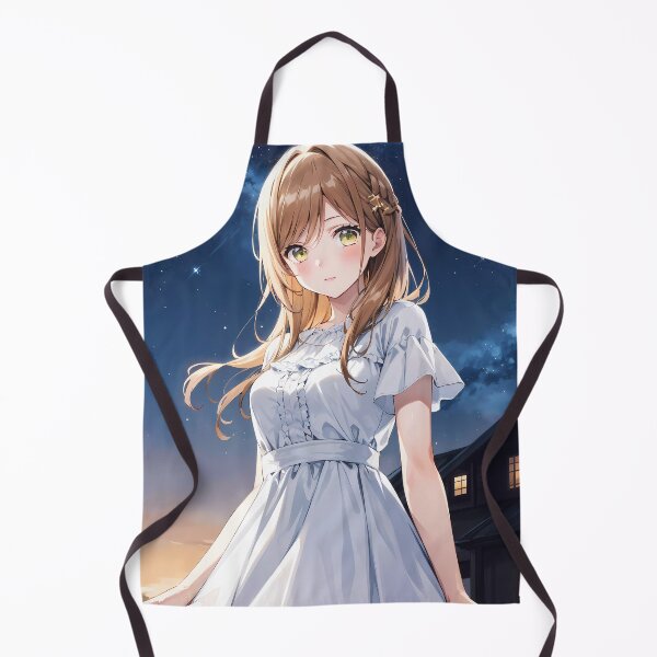 Item preview, Akane Kinoshita Night Sky Dress Love Story Yamada Lv999 Anime Girl Waifu designed and sold by Raslbazola.