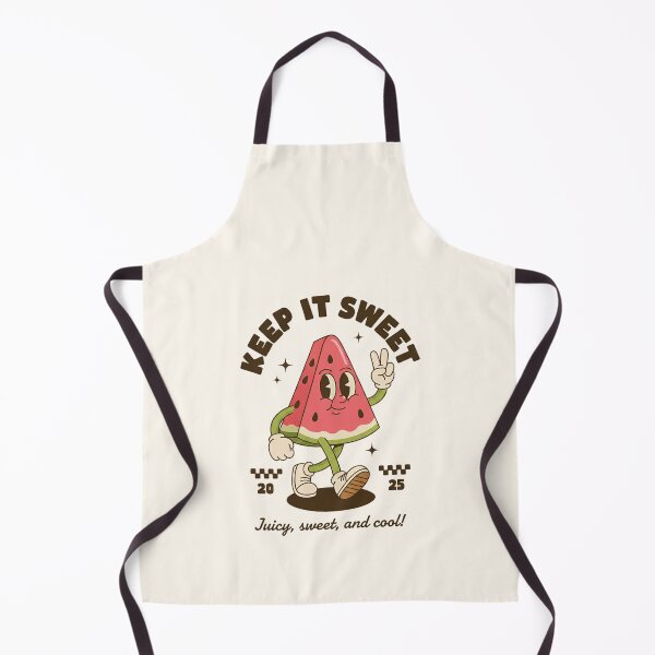 Item preview, Keep It Sweet Watermelon Retro Cartoon Mascot - Juicy, Sweet, and Cool! designed and sold by HoopeStylee.