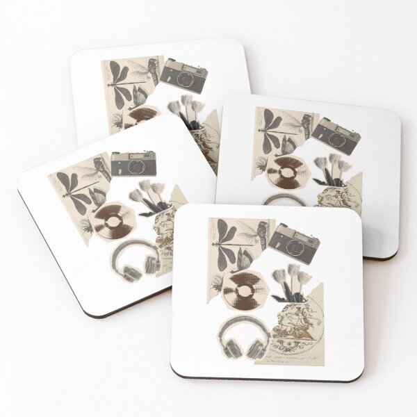 Item preview, Vintage Aesthetic Collage – Music, Nature & Memories designed and sold by Costa-Services.