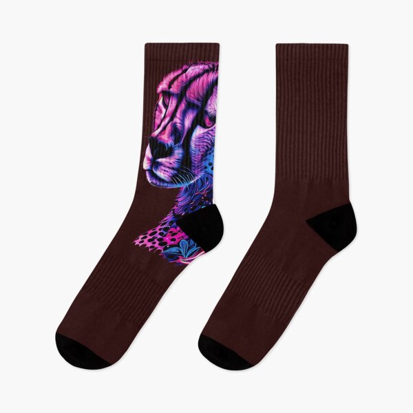 Item preview, African Leopard | "Futuristic Neon Animal Art" designed and sold by Naturalite19.