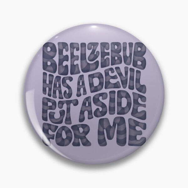 Item preview, Beelzebub Word Art designed and sold by Unhinged Heather.