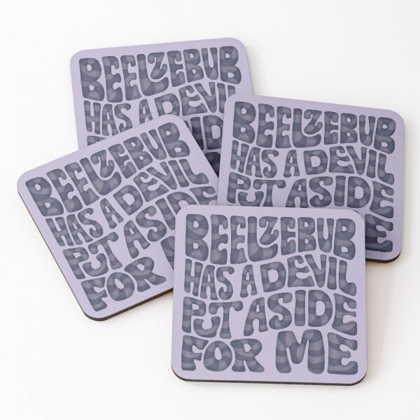 Item preview, Beelzebub Word Art designed and sold by Unhinged Heather.