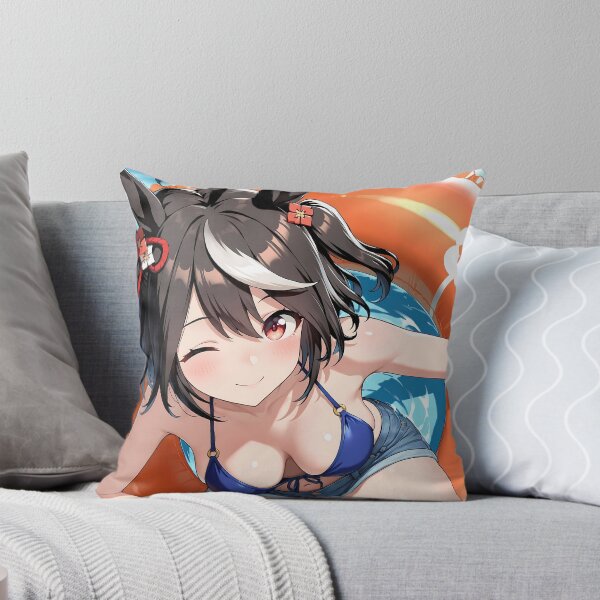 Item preview, Kitasan Black Uma Musume Pretty Derby Pool Float Summer Anime Girl Waifu designed and sold by Raslbazola.