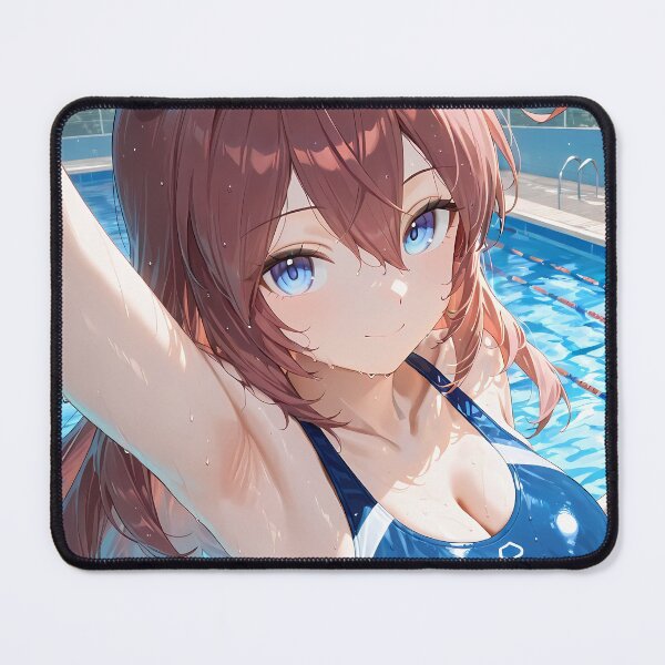 Item preview, Uma Musume Mihono Bourbon Pretty Derby Anime Girl Waifu Poolside Summer Glow designed and sold by Raslbazola.