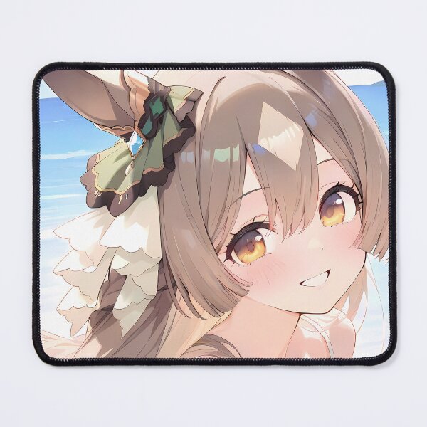 Item preview, Satono Diamond Uma Musume Pretty Derby Lovely Beach Day Green Dress Anime Girl Waifu designed and sold by Raslbazola.