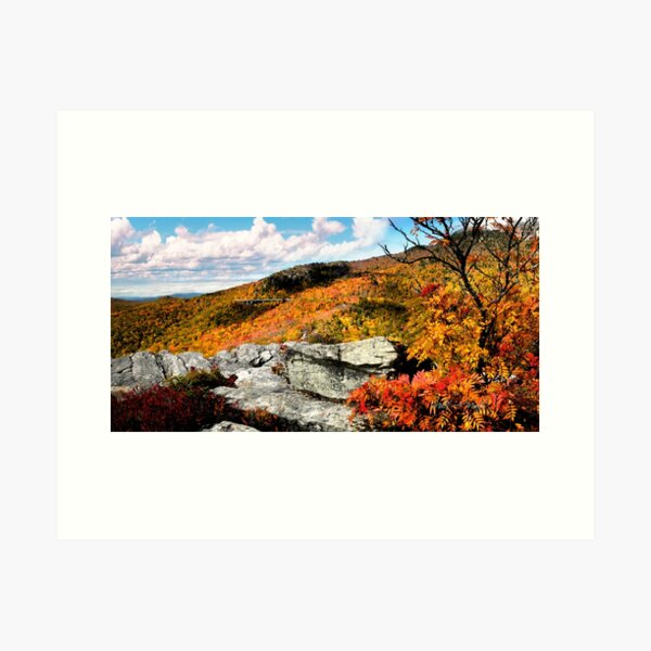 One Ridge Over Art Print