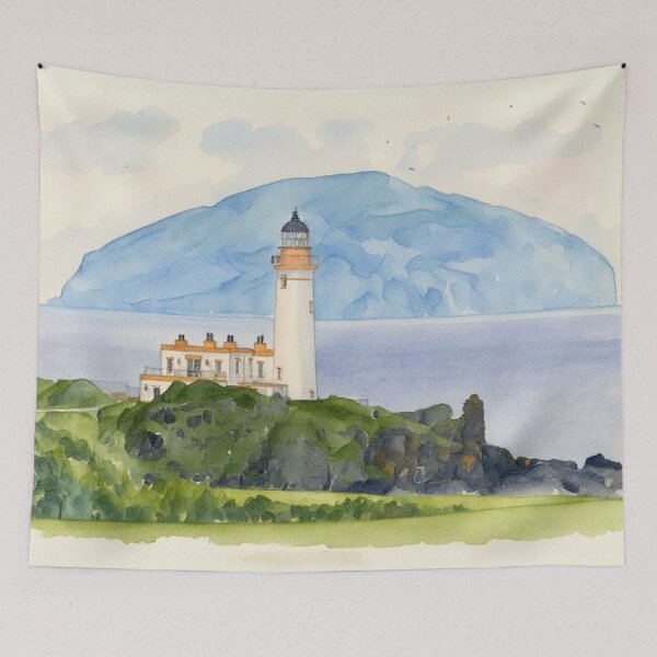 Item preview, Ailsa Craig and Lighthouse designed and sold by AndythephotoDr.