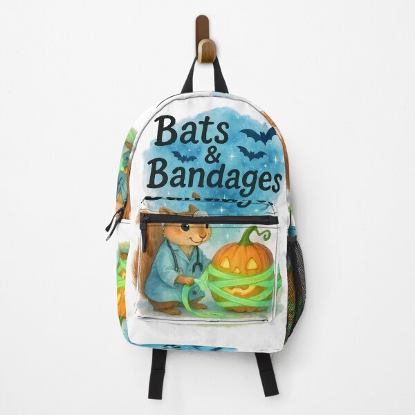 Item preview, Bats & Bandages – Cute Squirrel Physician Halloween Design for Medical Students & New Doctors designed and sold by ClinicalHubs.