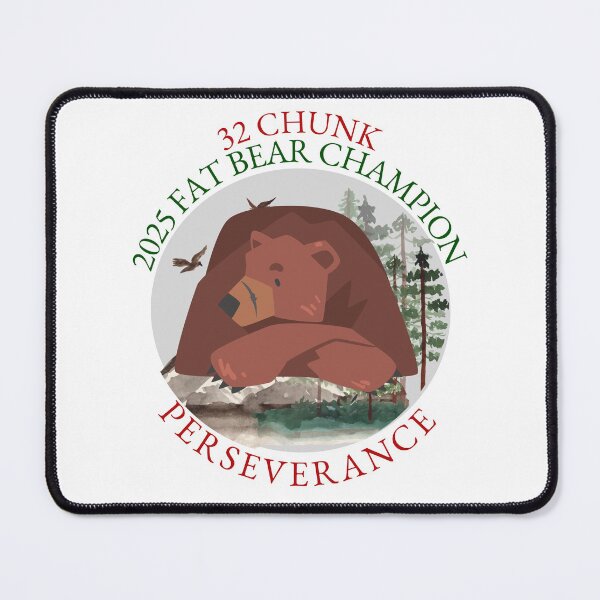 Item preview, 32 Chunk 2025 Fat Bear Champion designed and sold by CRGreatStuff.